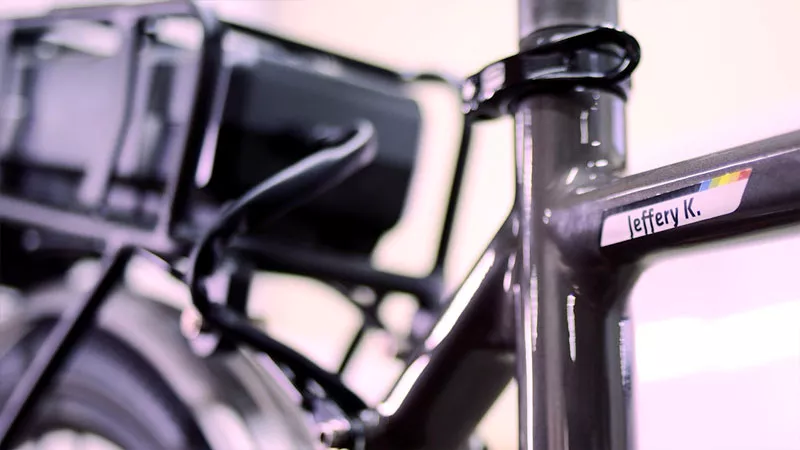 Customise your bike indentity