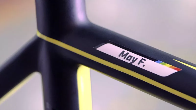 Customise your bike indentity